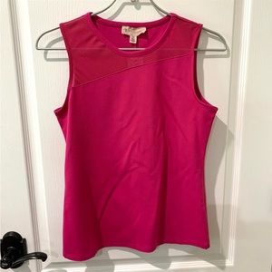Fuchsia Sleeveless Philosophy Top-NWT